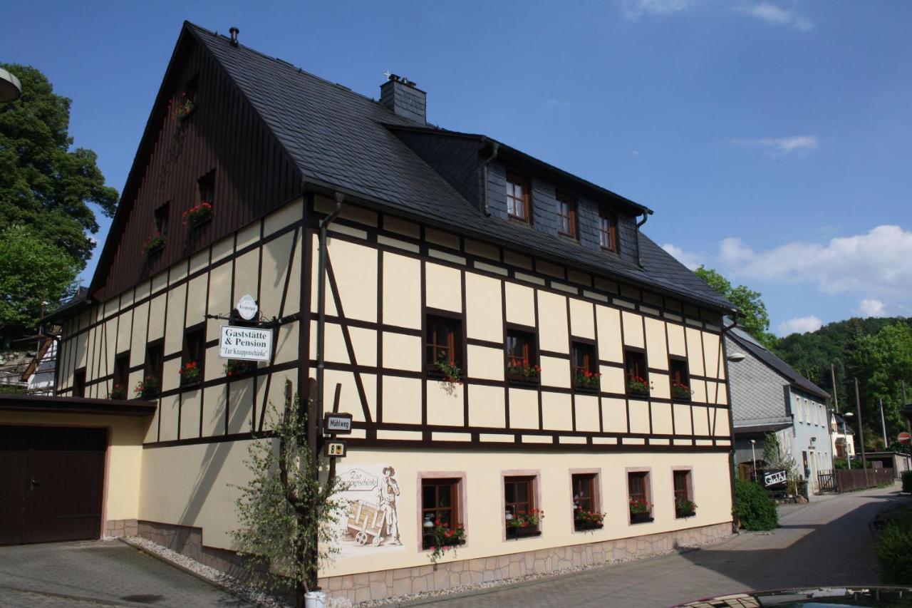 Doppelzimmer-In-Wiesa Thermalbad Wiesenbad Exteriör bild